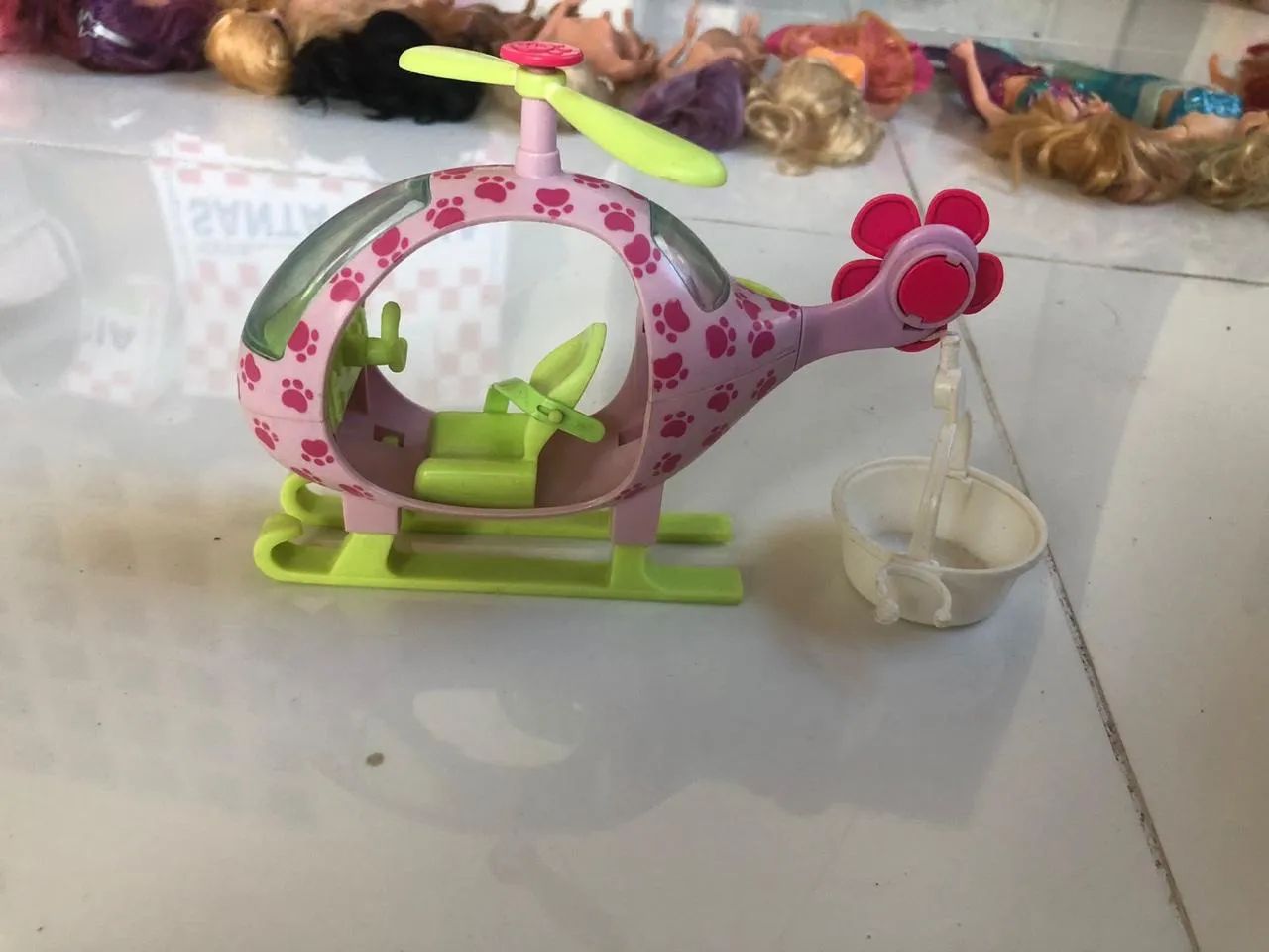 helicóptero polly pocket  - Foto 2