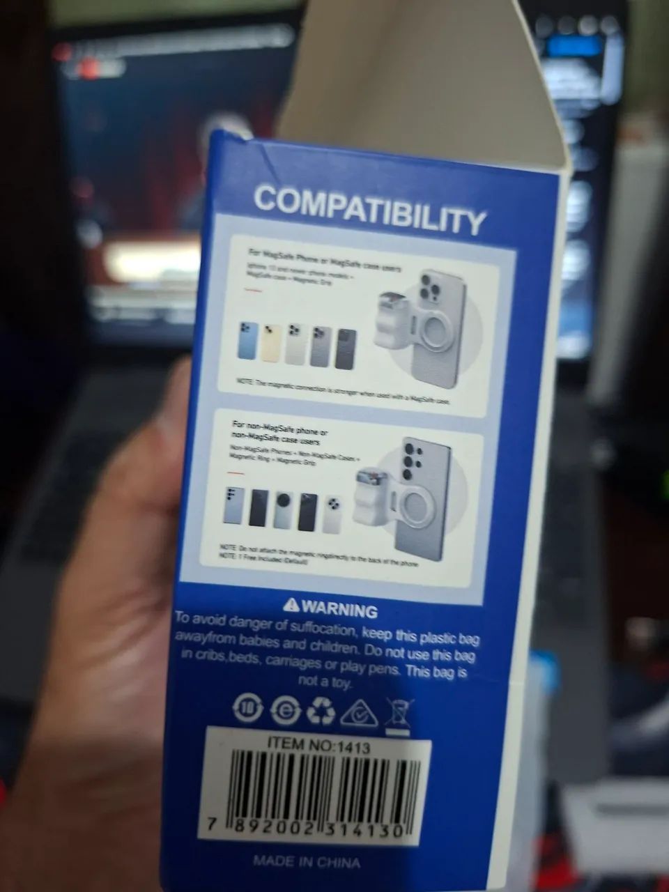 Suporte Magnético De Celular Câmera Zoom C/ Bluetooth - Foto 3