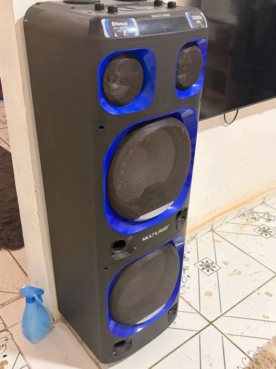 Caixa de Som Multilaser 2000W RMS  - Foto 5