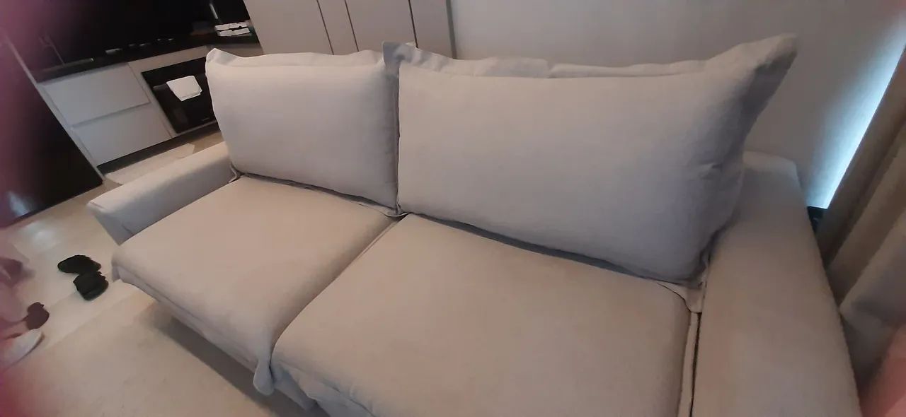 Vendo almofadas grandes para sofá  - Foto 3