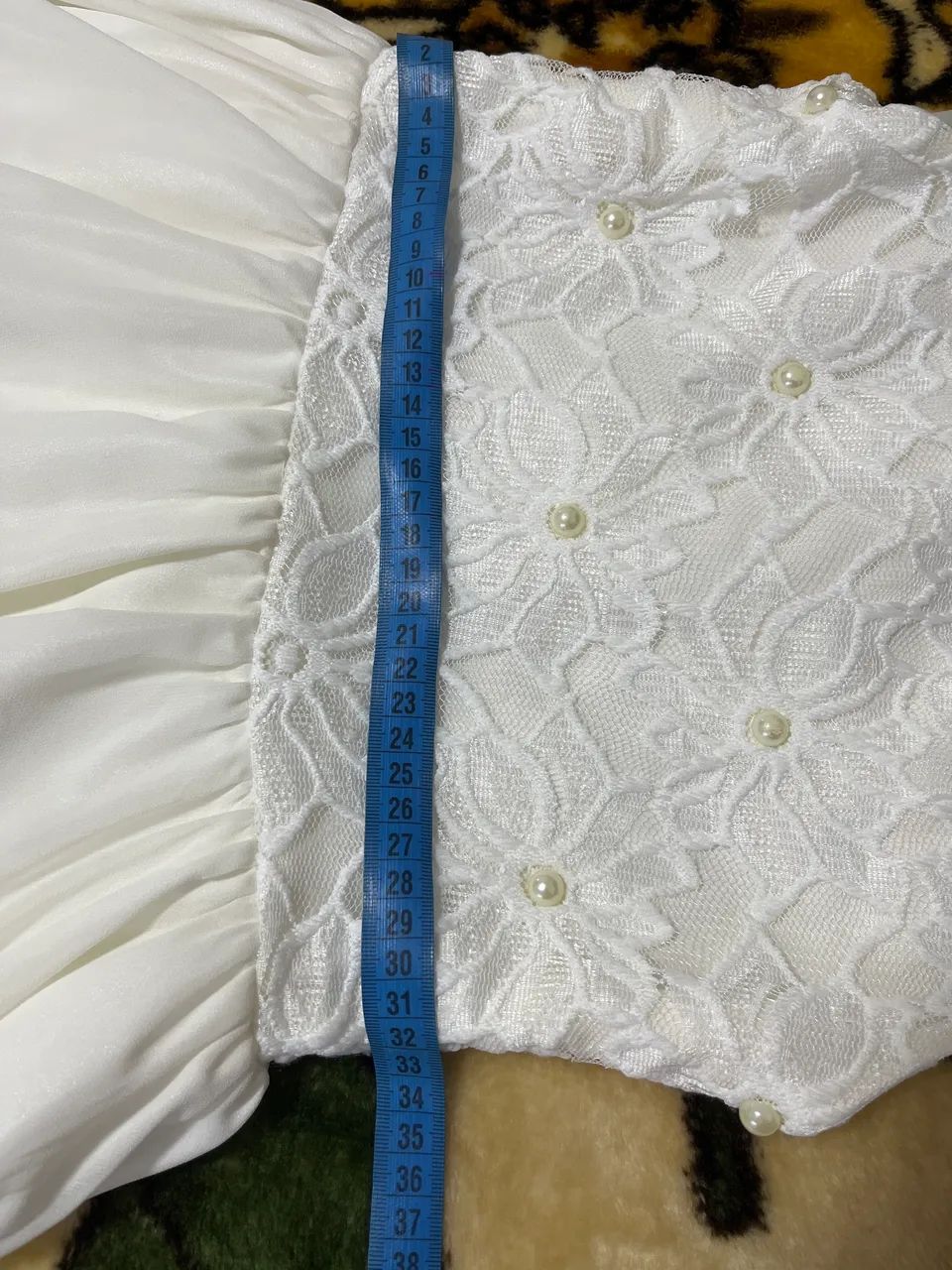 Vestido daminha tamanho 8  - Foto 4