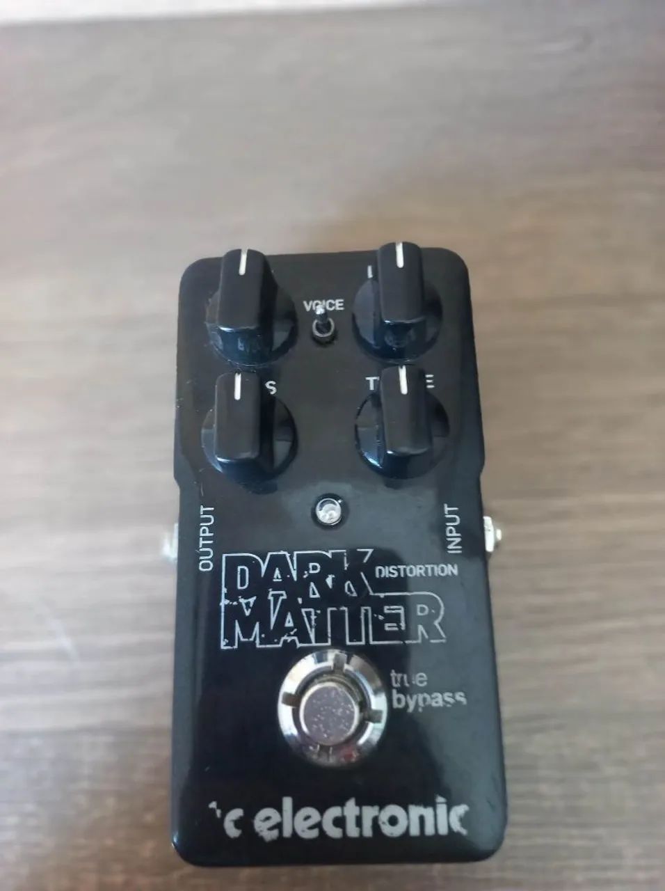Dark matter distortion (Tc eletronic) 