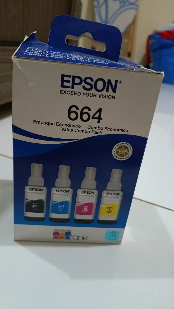 Refil Epson T664 