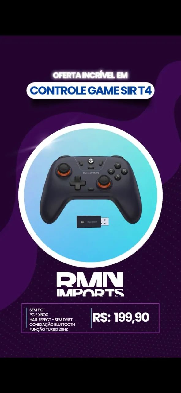 Controle PC Gamesir