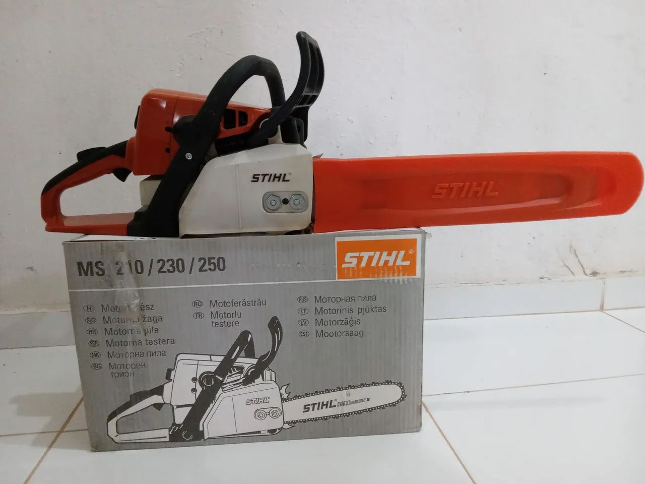 Motoserra Stihl MS -250 Nova Na Caixa 