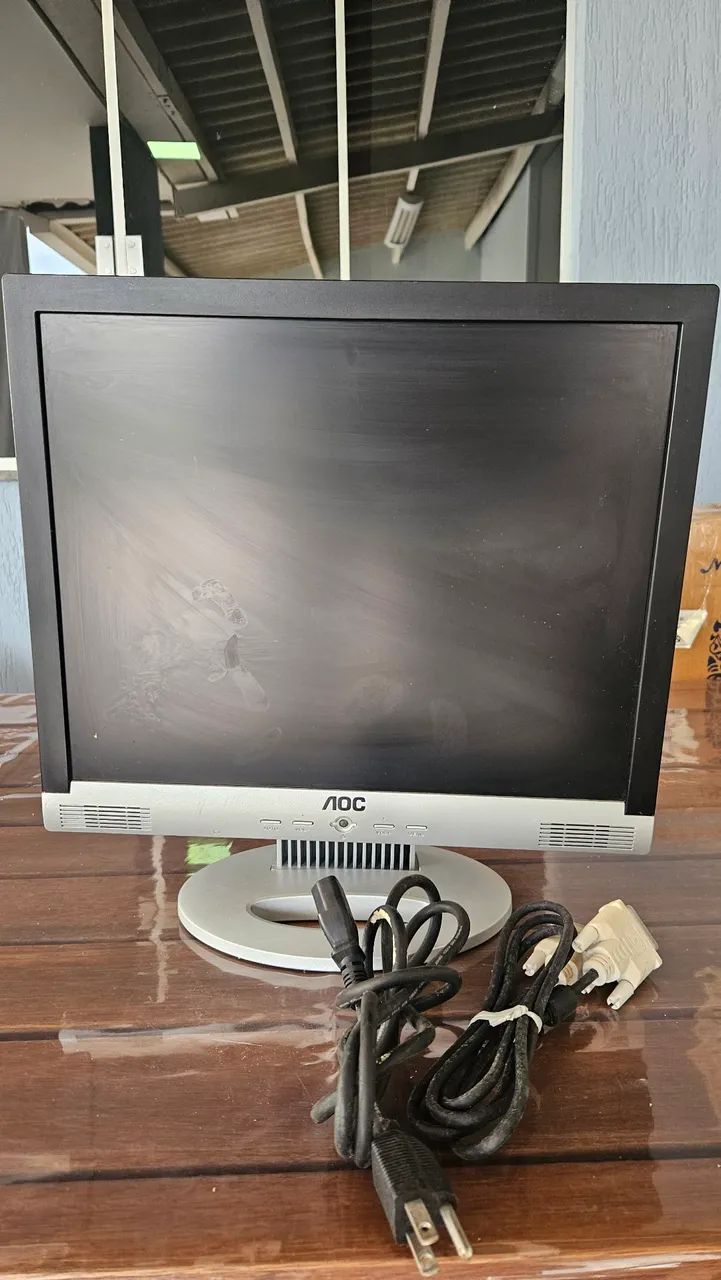Monitor AOC 17 polegadas LCD 