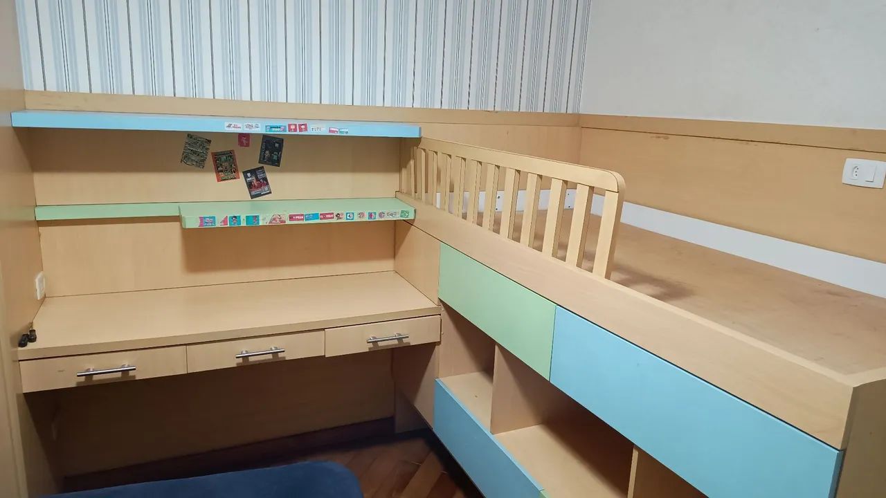 Cama solteiro infantil embutida  - Foto 5