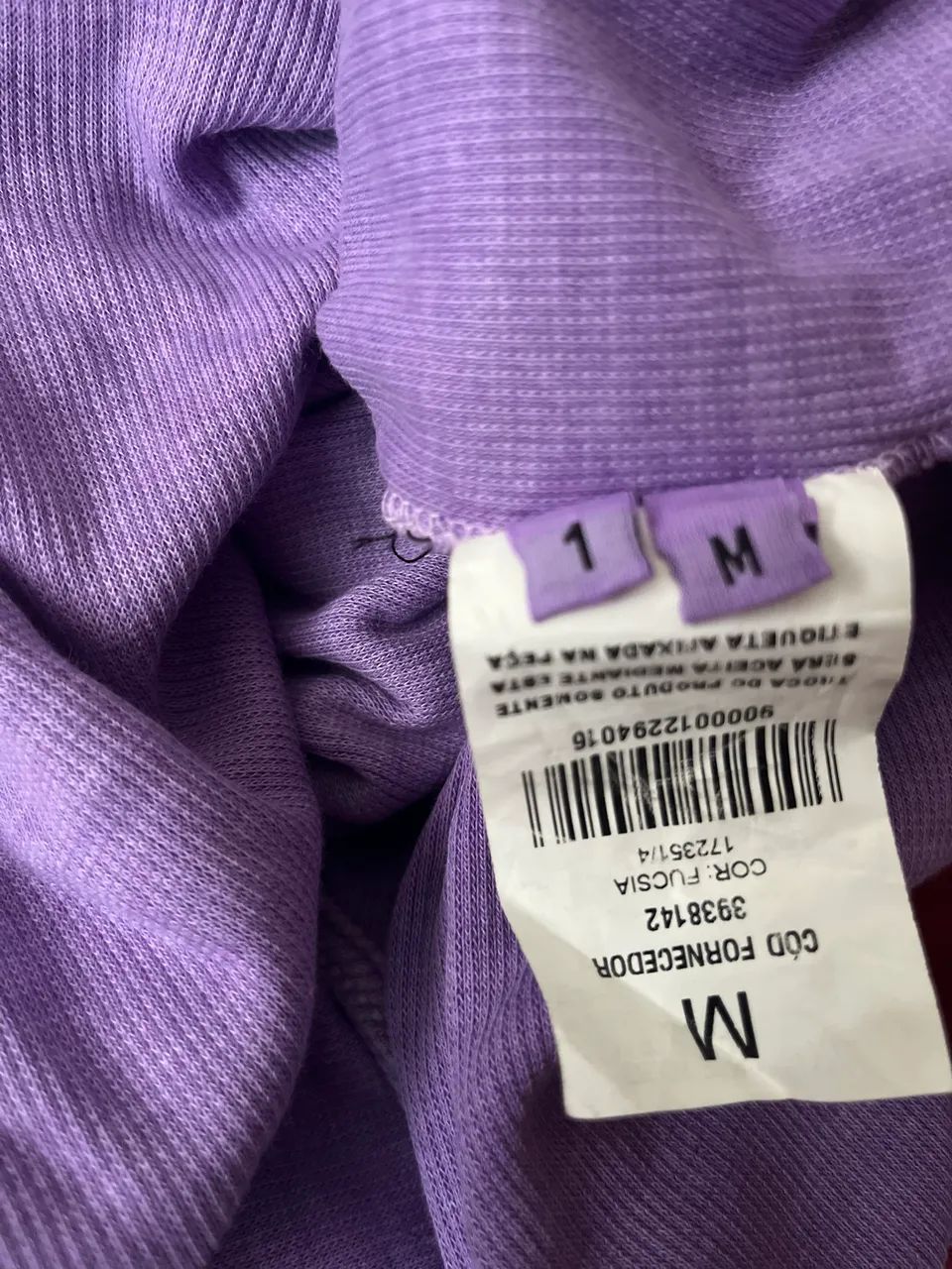 Vestido longo lilás canelado  - Foto 3