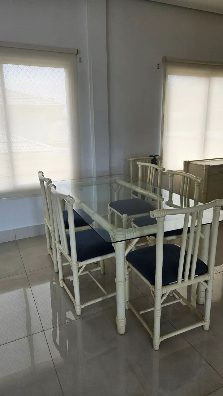 Mesa de jantar 6 cadeiras - Foto 2