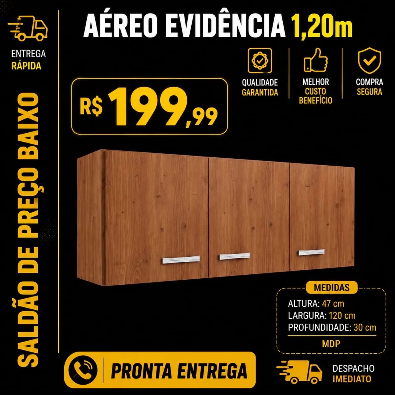 Armário aéreo