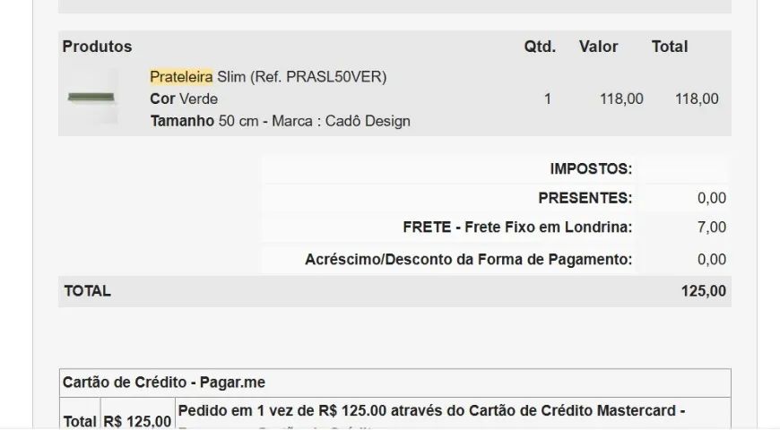 Prateleira  - Foto 5