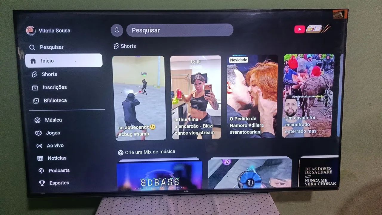 Tv TCL 50 polegadas - Foto 2