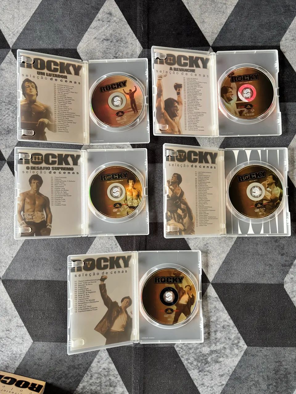 Box DVD Coleção Rocky 