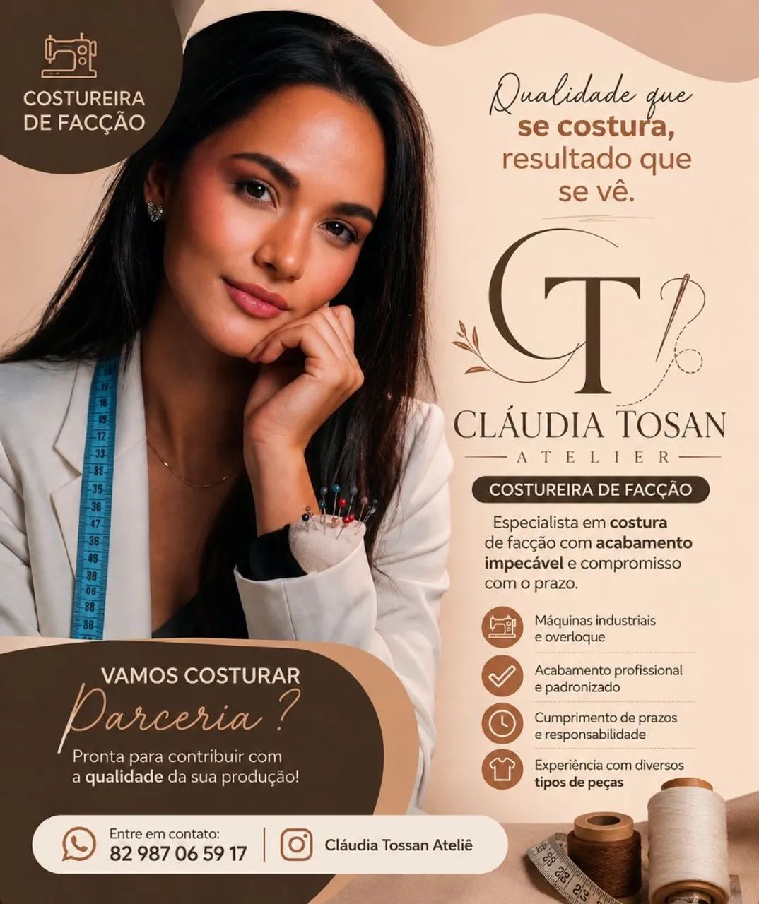 Costureira de facção 