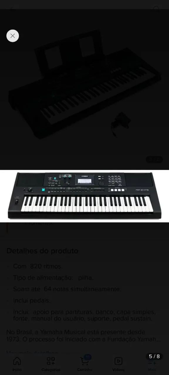 Teclado novo  - Foto 2