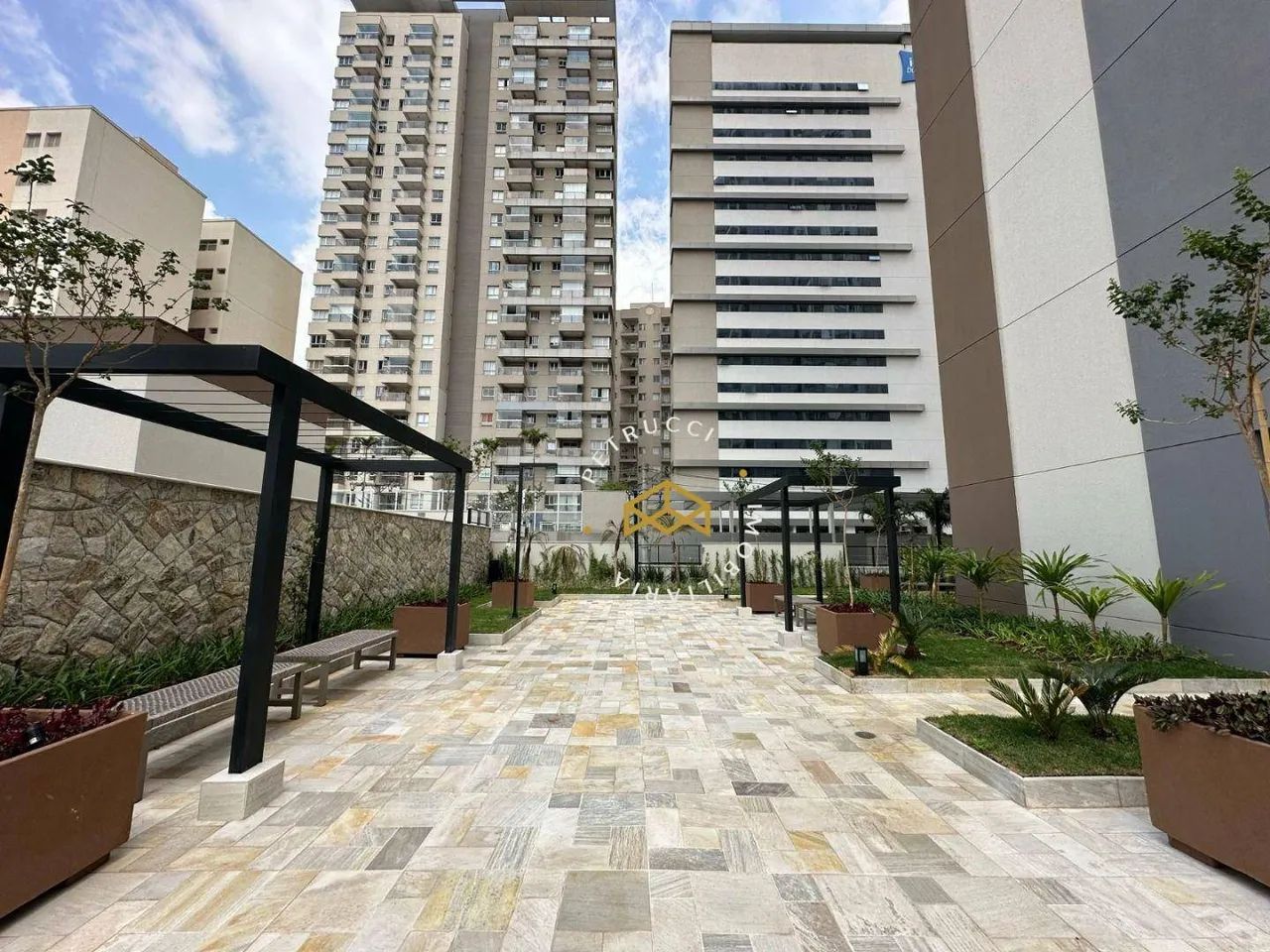 Apartamento com 1 dormitório para alugar, 46 m² - Bosque - Campinas/SP