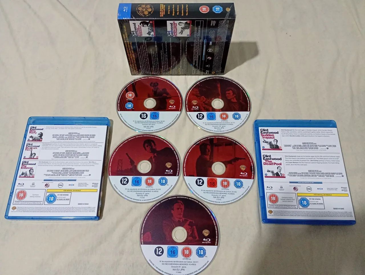 Blu-ray box Dirty Harry com Clint Eastwood  - Foto 2