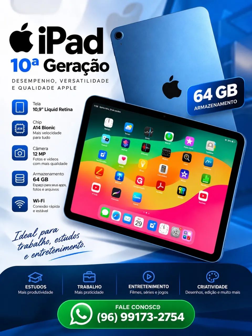 Tablet iPad 64g - Foto 2