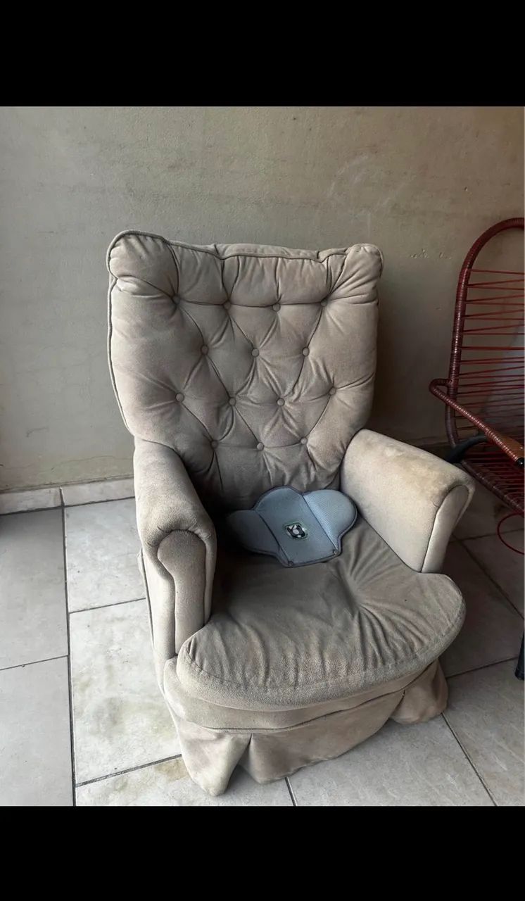 Poltrona amamentação relaxante  - Foto 2
