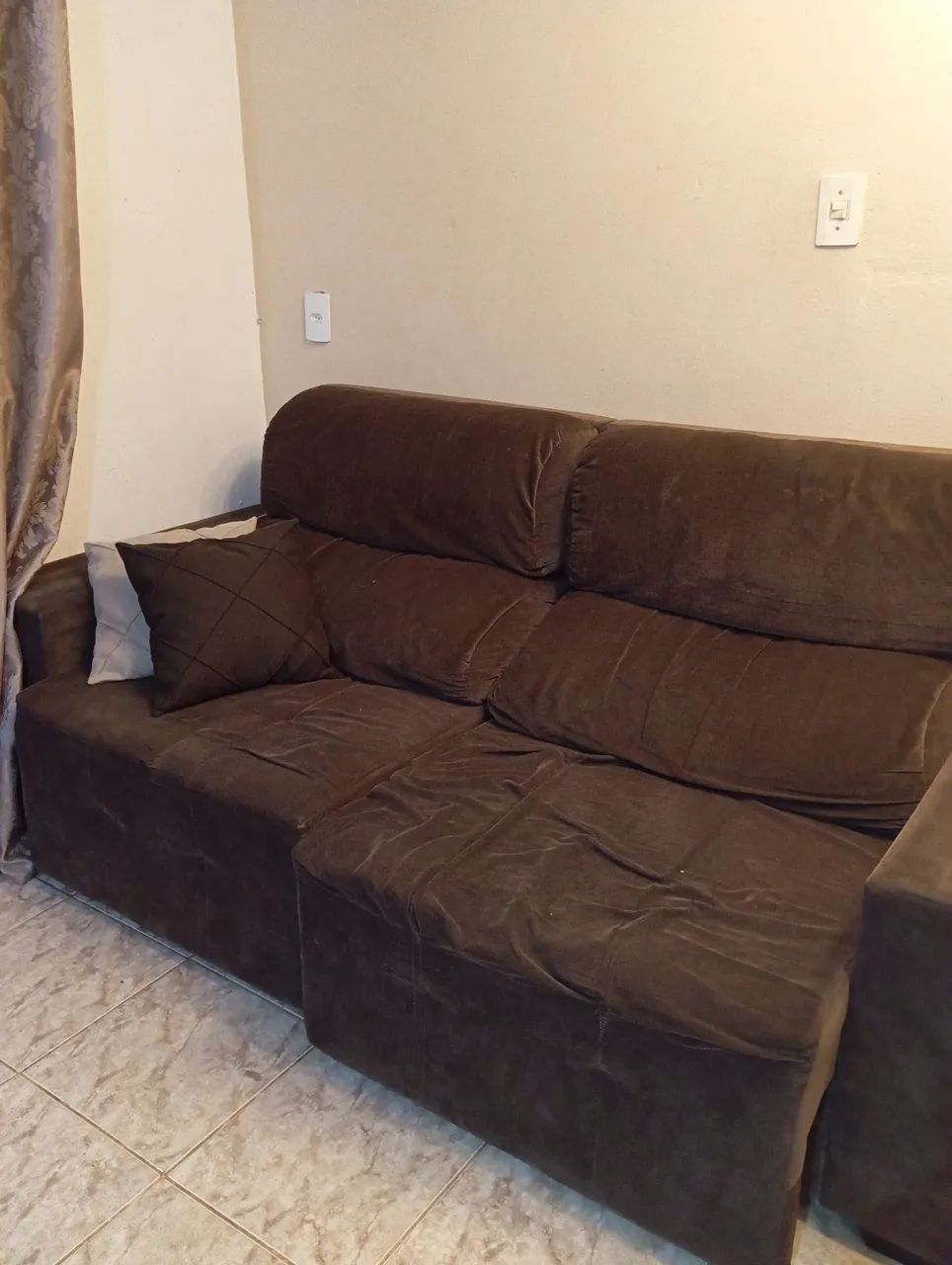 sofa 3/2 lugares retrátil  - Foto 5