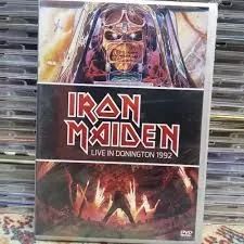 Dvd iron maiden - live at donington 1992 (novo)