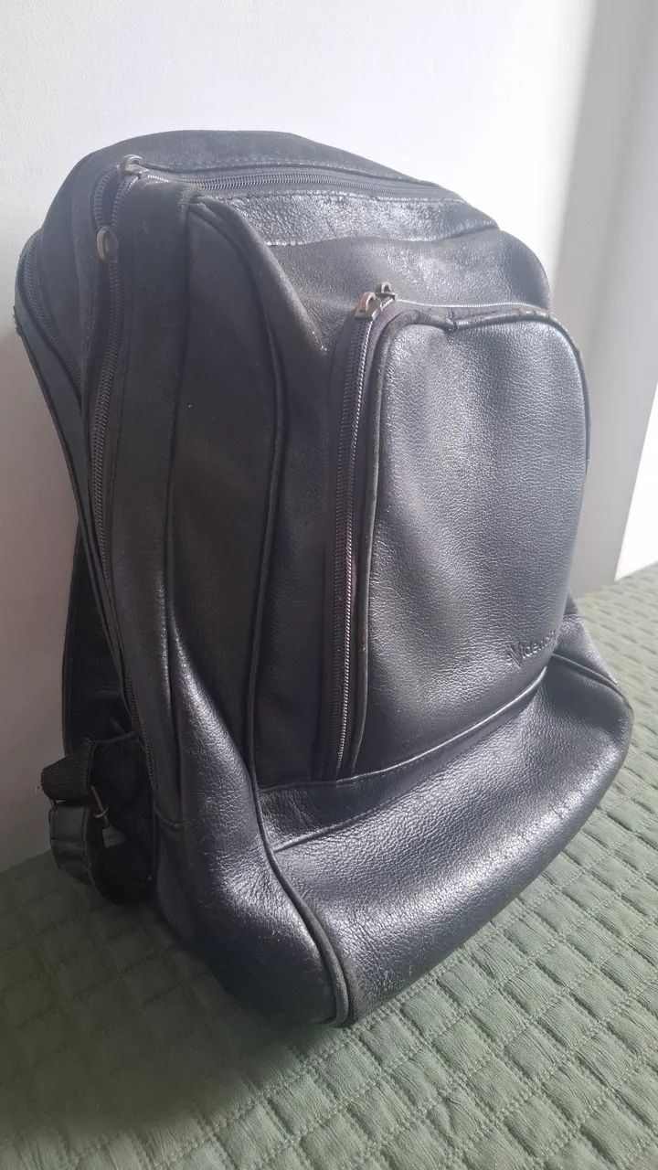 Mochila em couro natural  - Foto 2