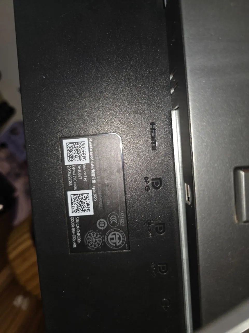 Monitor Dell UltraSharp 25" QHD USB-C U2520D - Foto 2