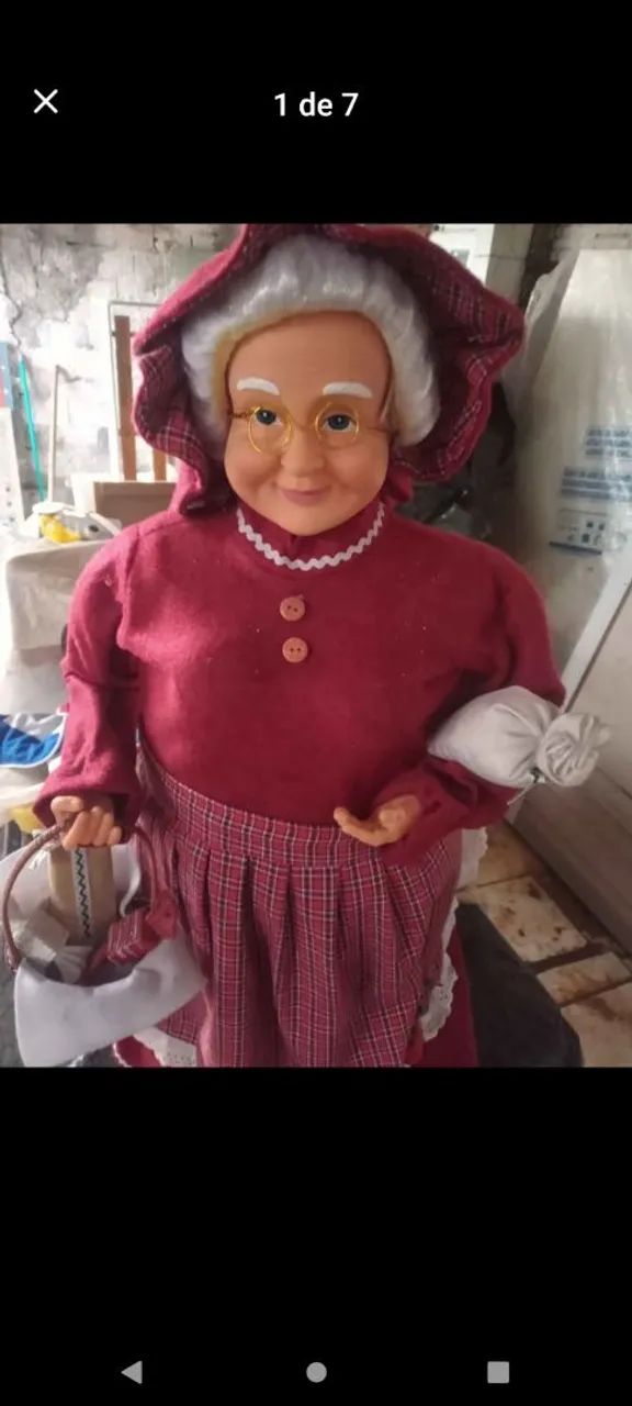 Boneca mamãe noela 