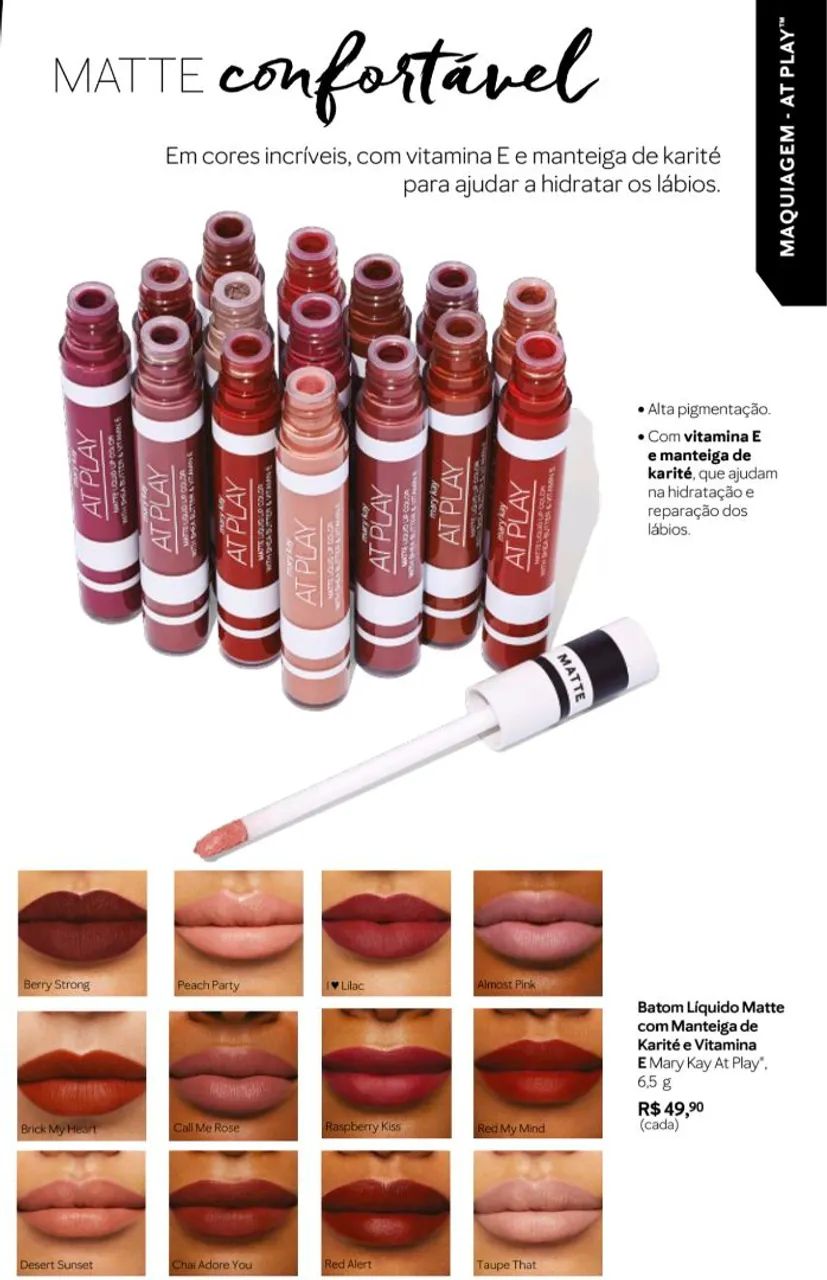 Batom Matte liquido Marykay