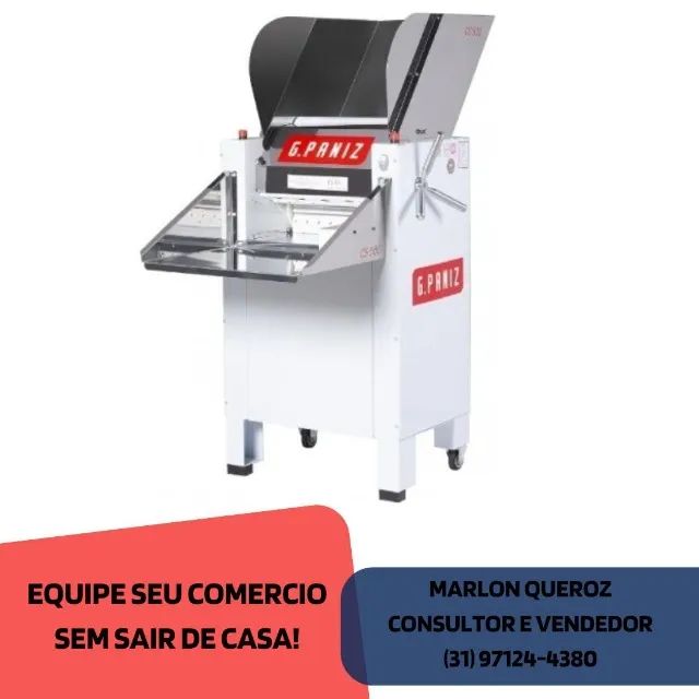 Cilindro de Massas 50CM 2 Motores G-Paniz Nova