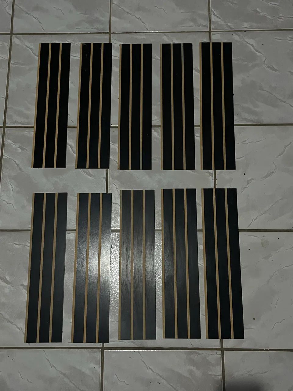 Painel ripado 