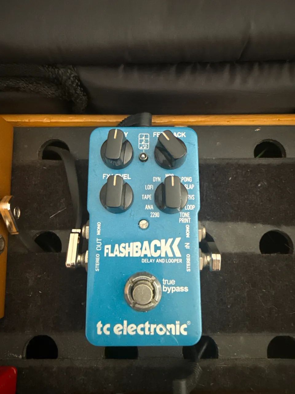 O real flaschbak tc eletronic 