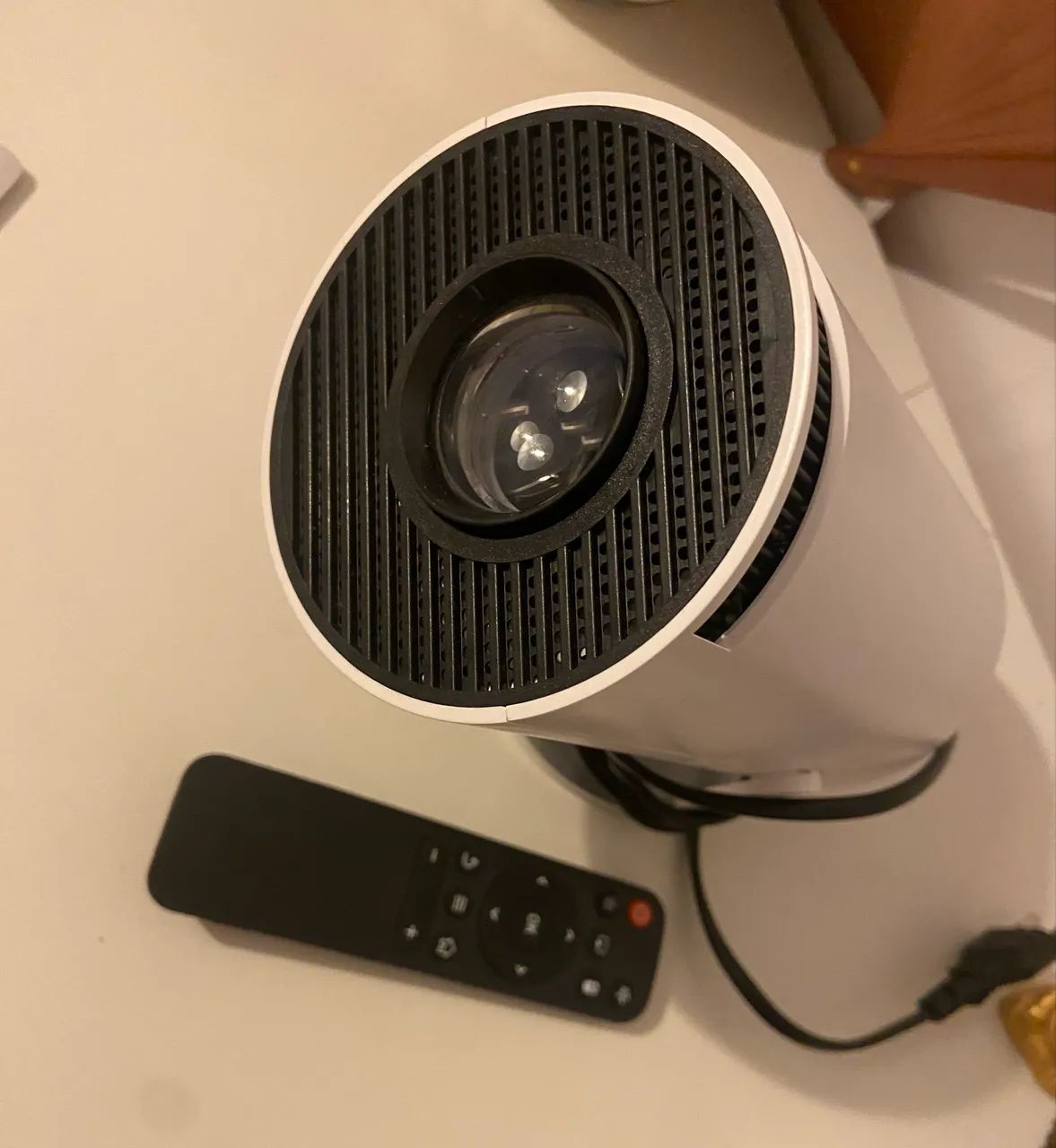 Projetor tela