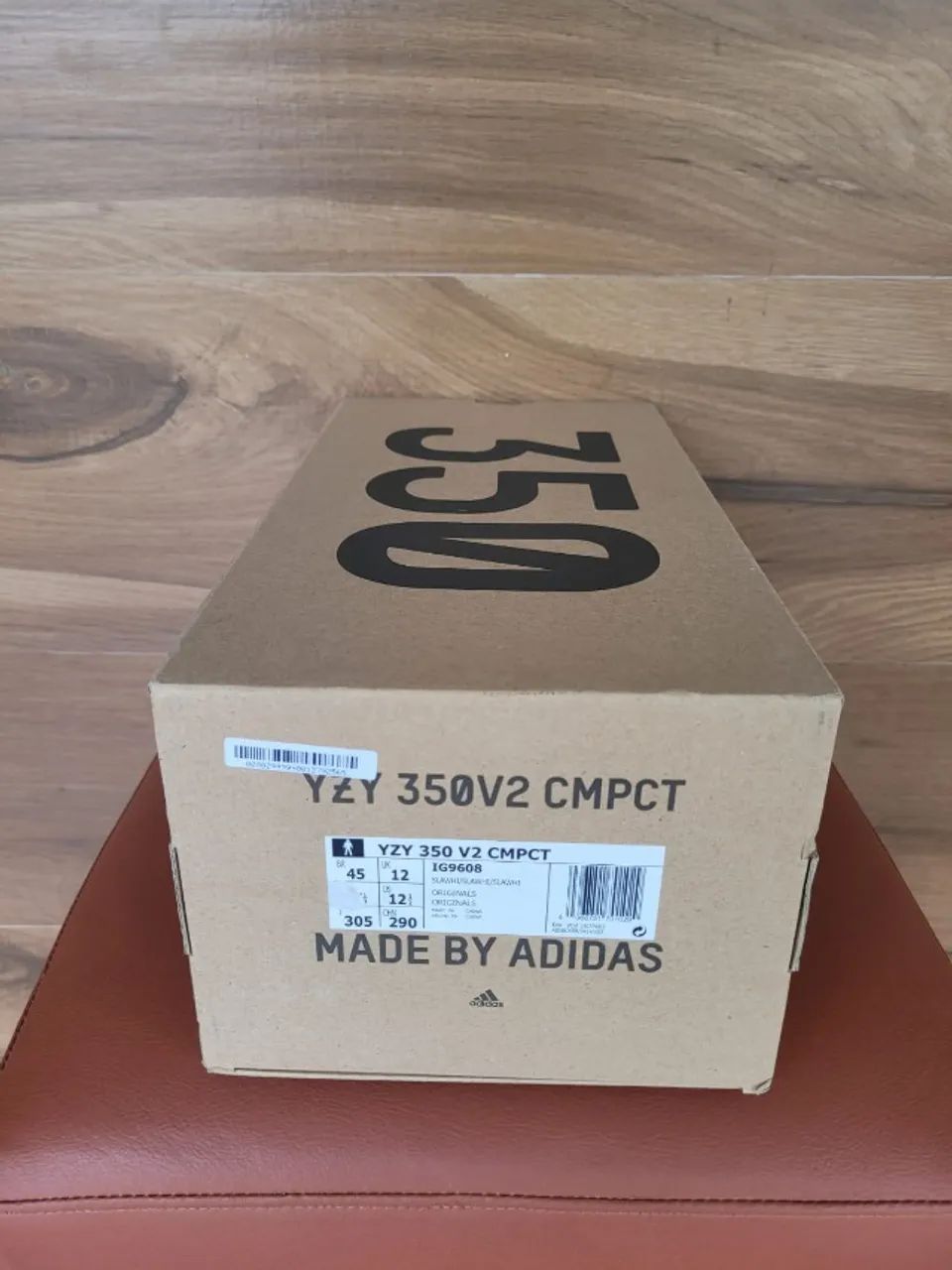 Yeezy 350 V2 CMPCT Slate White  - Foto 4