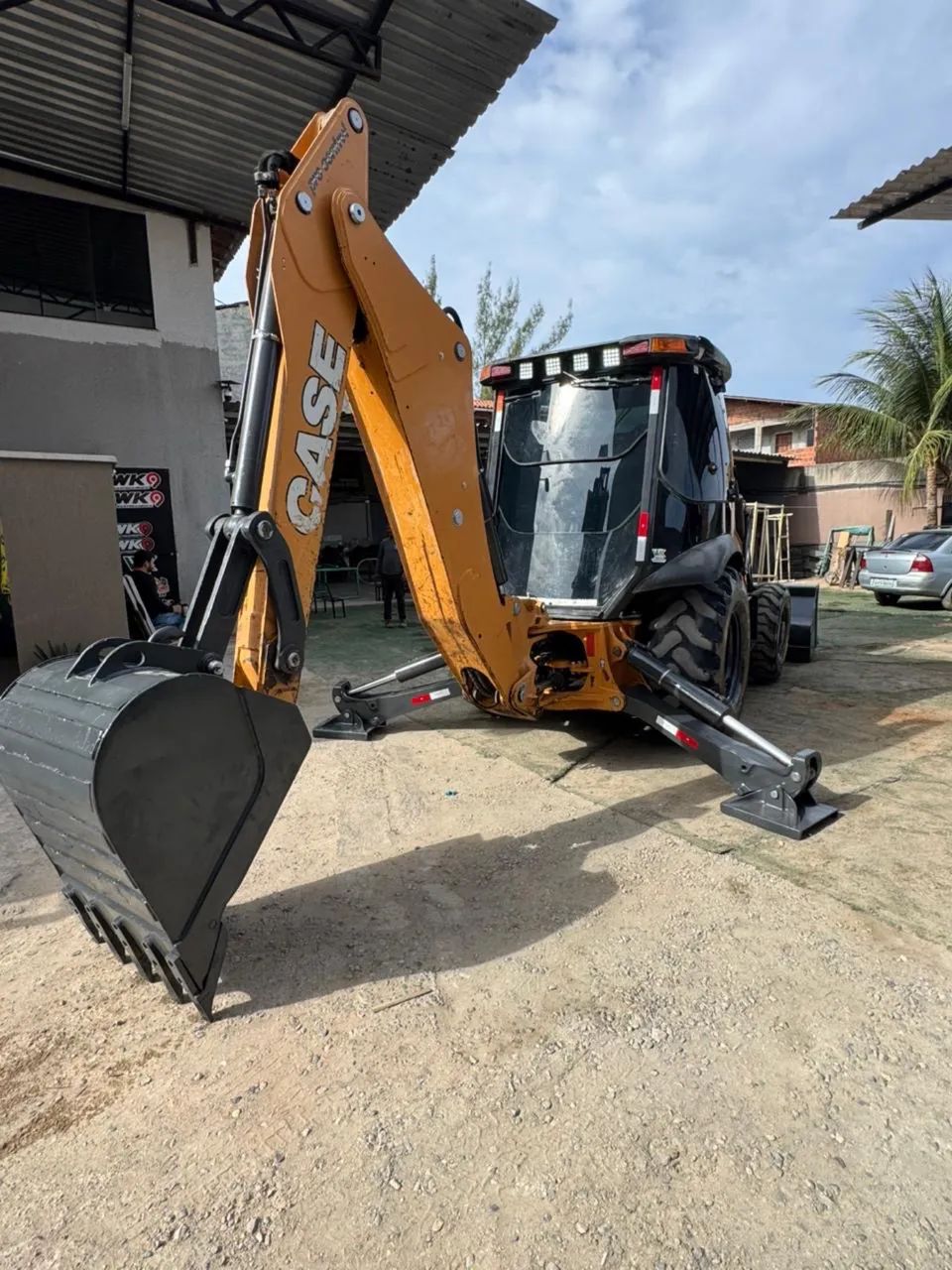 Retroescavadeira case 580n extra único dono ! - Foto 11