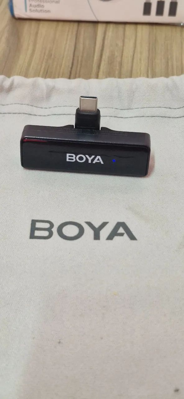 Microfone Sem Fio BOYALINK Dual Channel - Completo - Foto 6