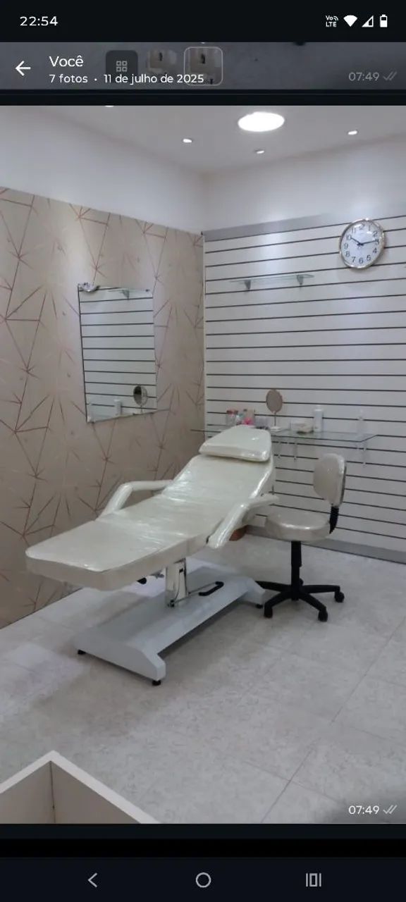 Maca Poltrona Estética Hidráulica Delos da Salus Brasil