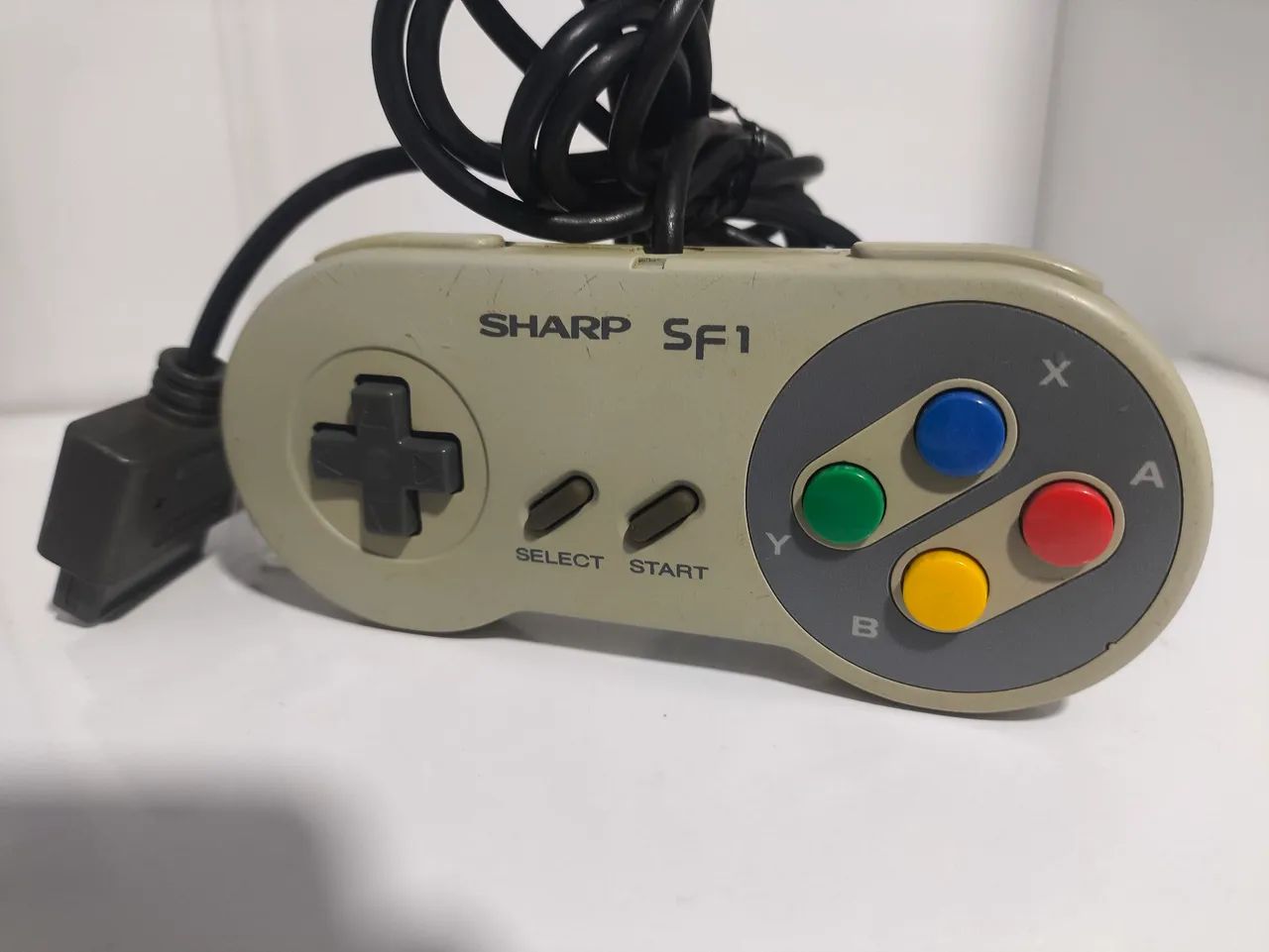 CONTROLE SUPER NINTENDO FAMICOM SHARP ORIGINAL (RARO)