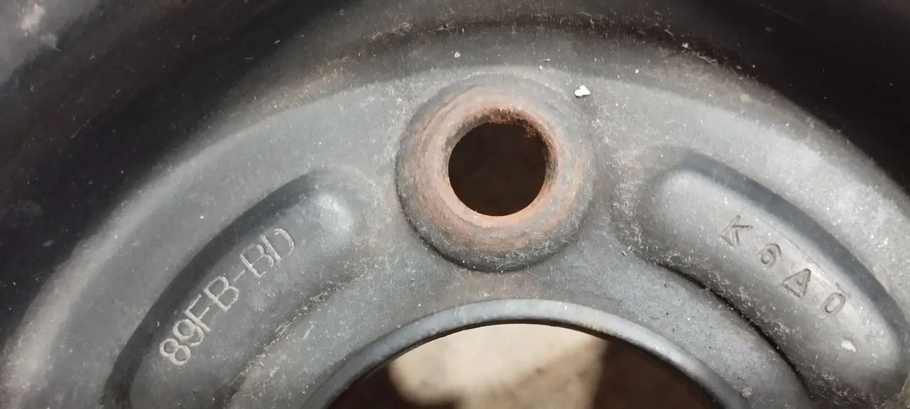 Rodas de ferro do Ford Ka antigo - Venda avulsa - Foto 4