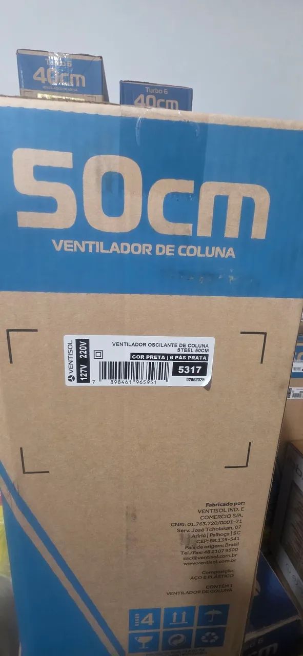 Ventilador de coluna 50cm bivolt - Foto 4