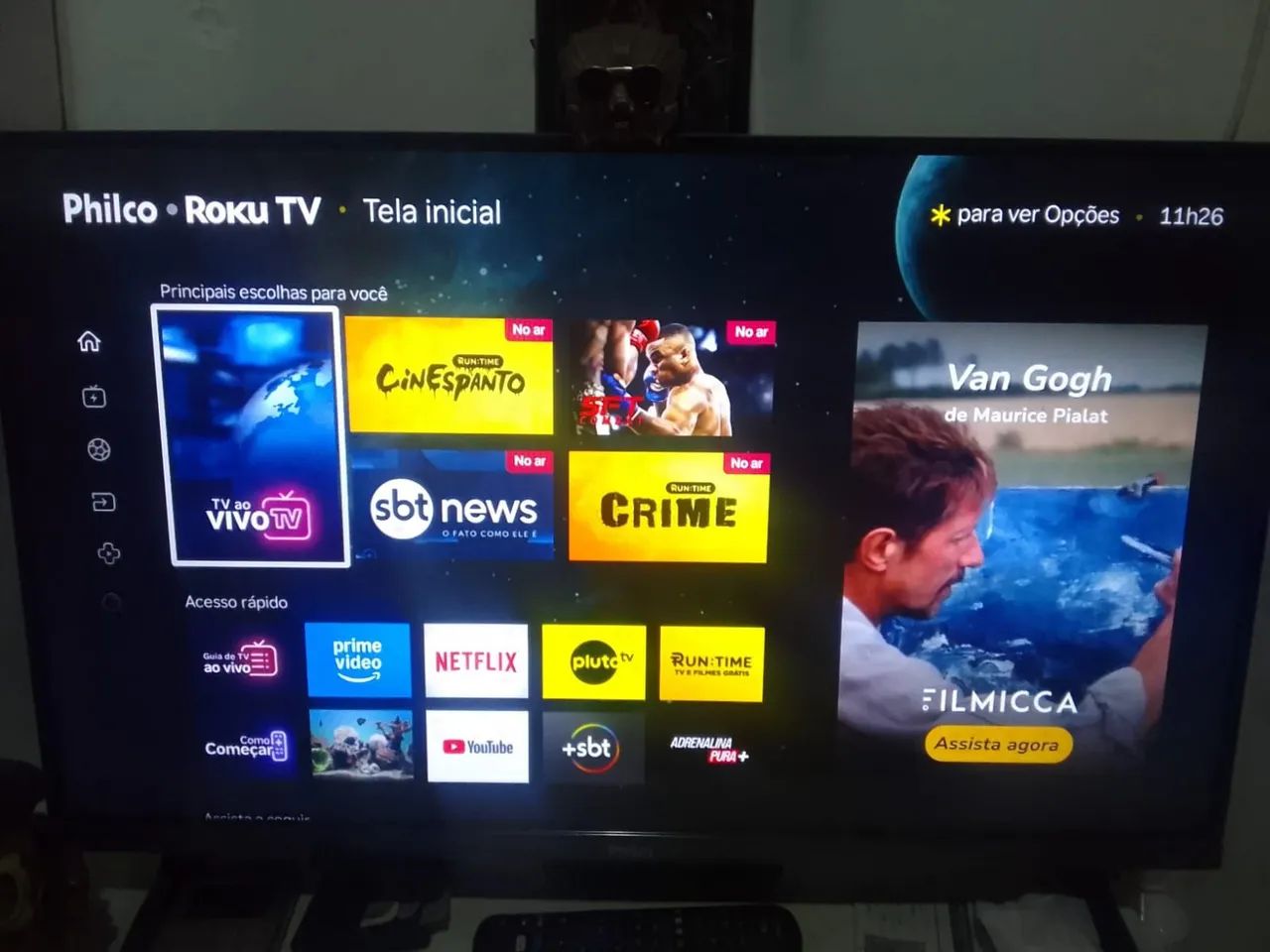 Tv philco roku smart