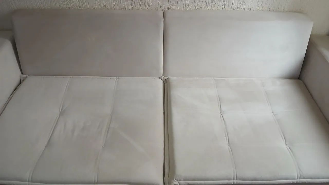 Sofá três lugares suede - Foto 4