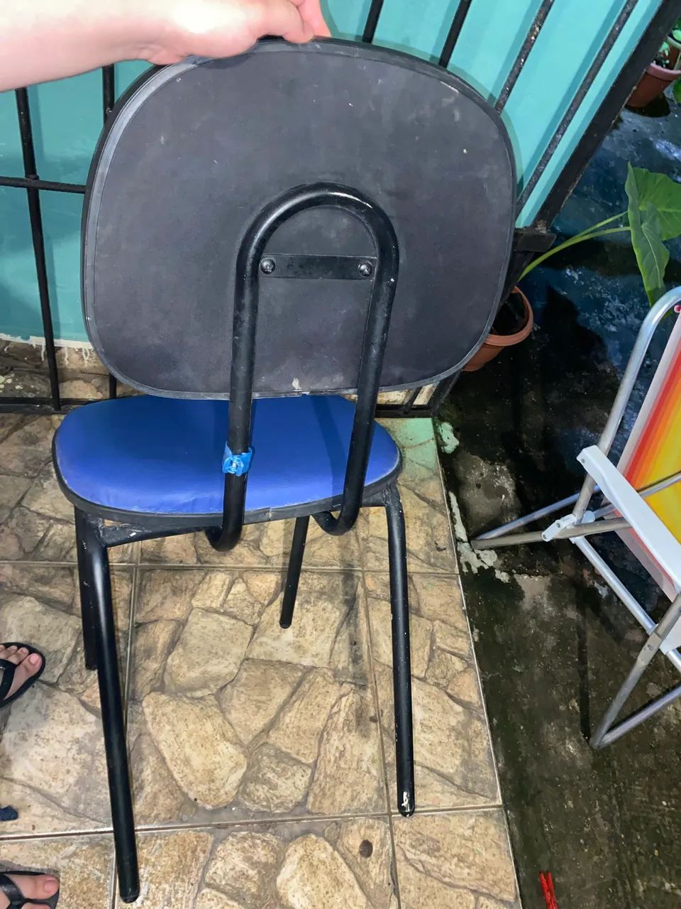 Cadeira usada fixa  - Foto 3