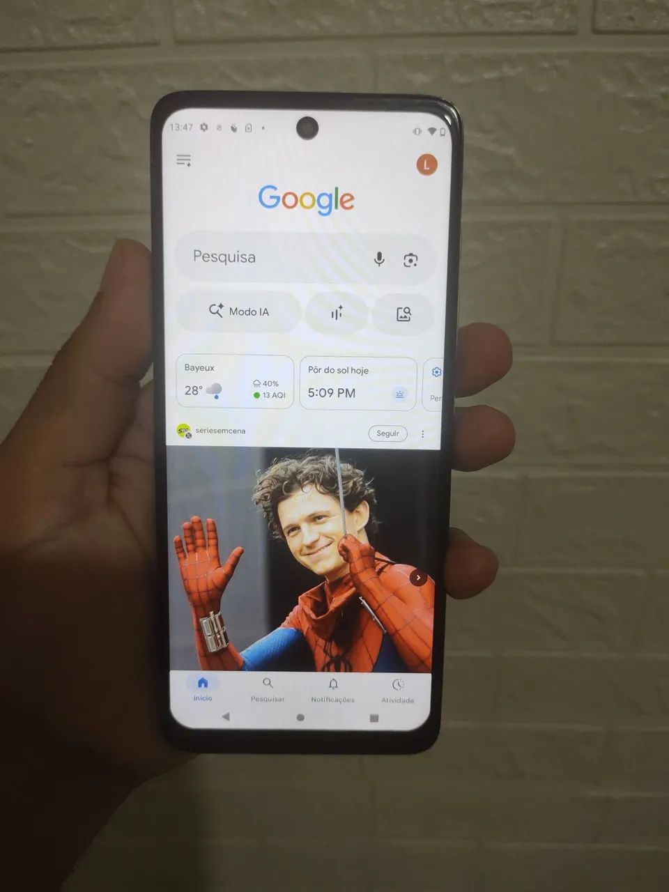 Moto g60 - filma em 4k - Foto 5