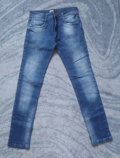 Calça jeans masculina azul