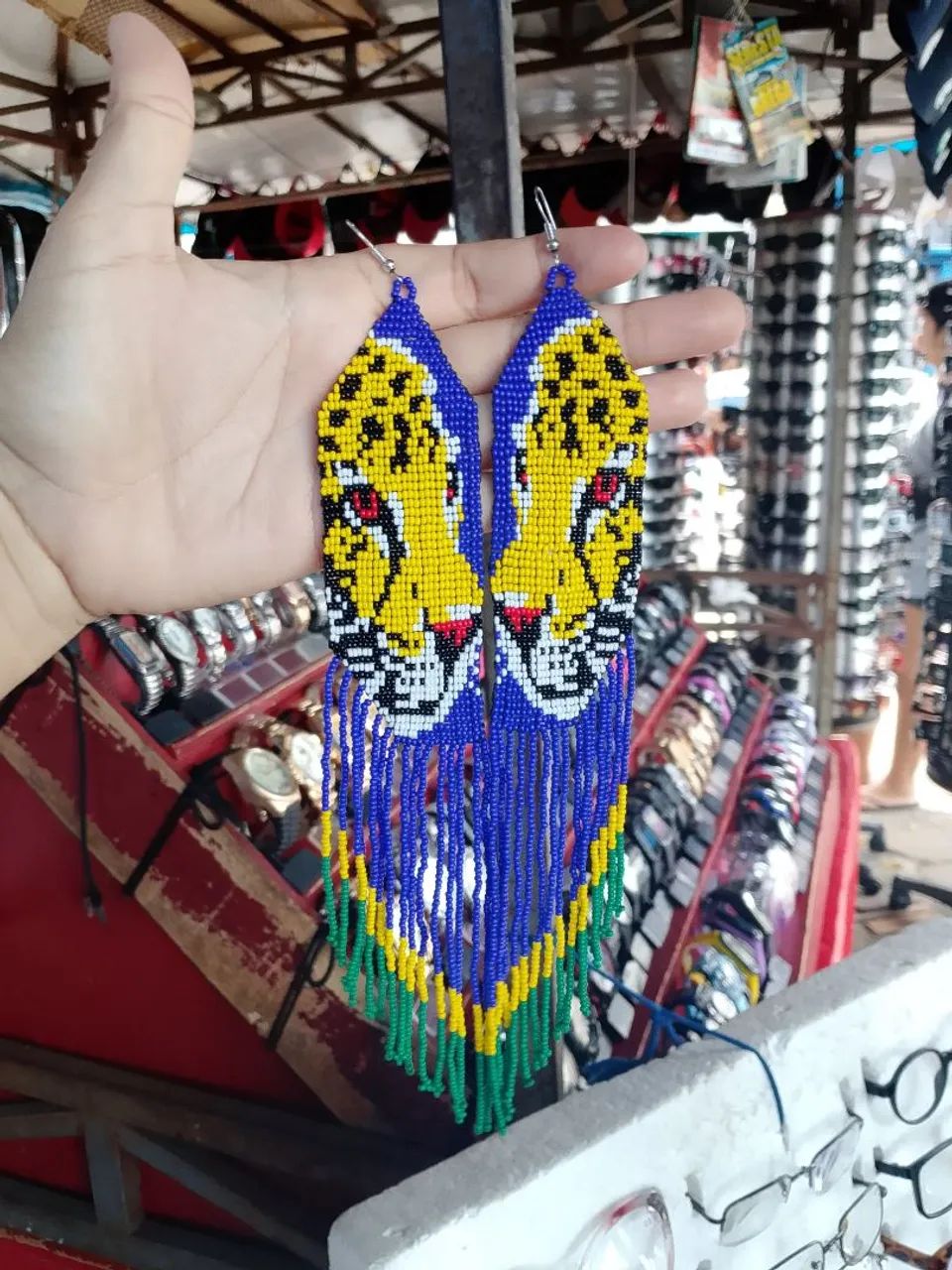 Brinco de miçangas  - Foto 4
