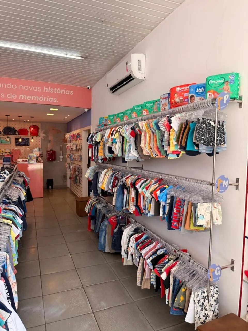 VENDA LOJA DE MODA CIRCULAR DE ROUPAS E ARTIGOS INFANTIS  - Foto 4