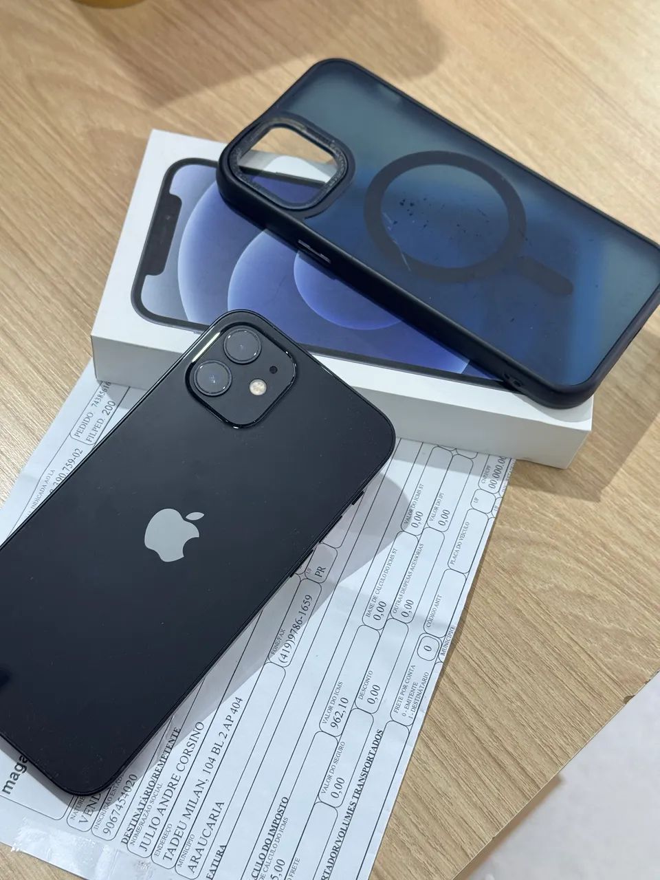 Iphone 12 Caixa e Nota - Foto 4