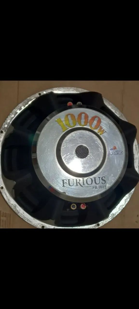 SUBWOOFERS  B 52 FURIOUS  FR 1015   15 POLEGADAS 