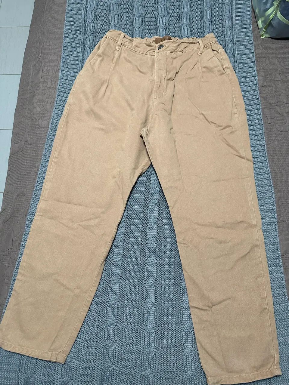 Calça reta brim shoulder tamanho 44 - Foto 2
